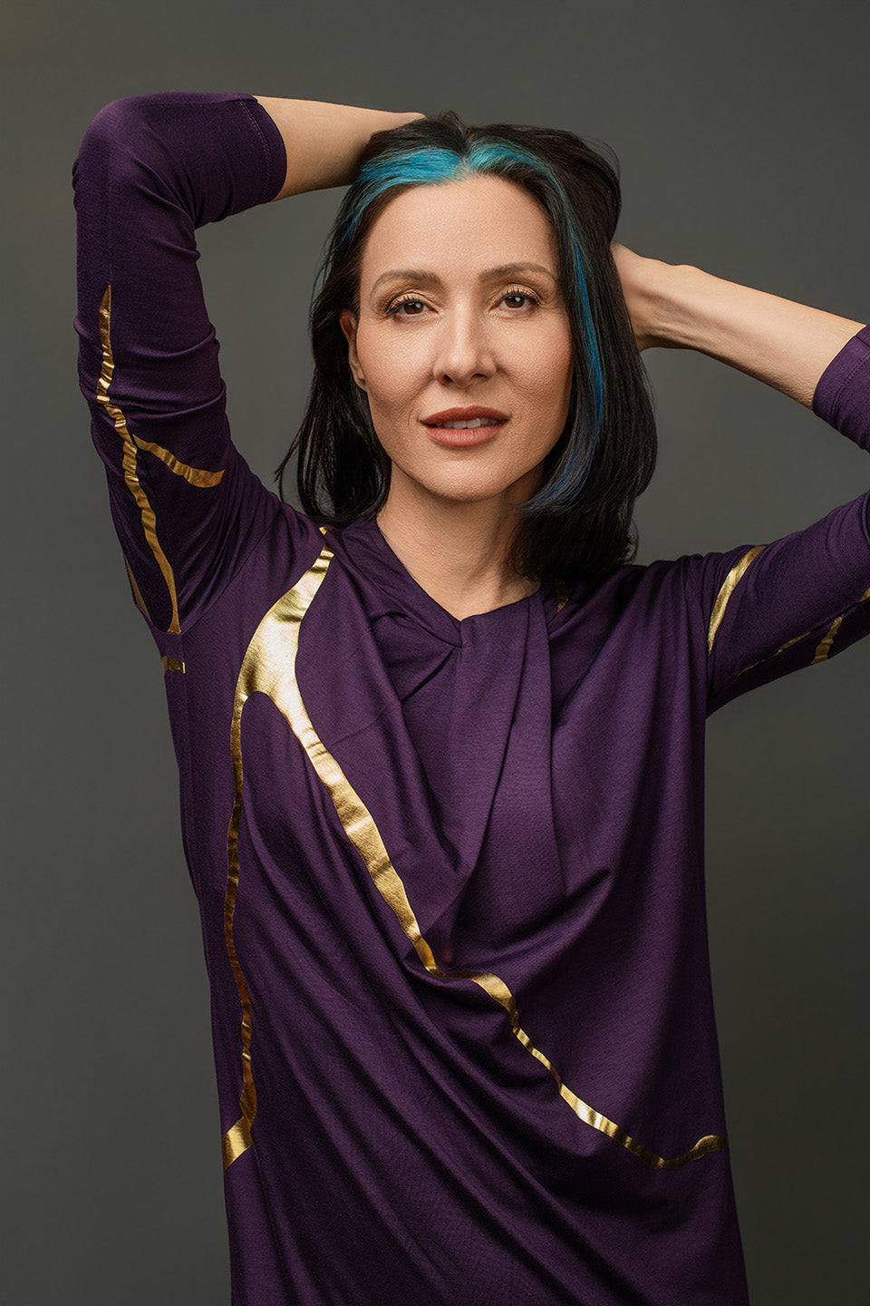Aimi Dress Plum