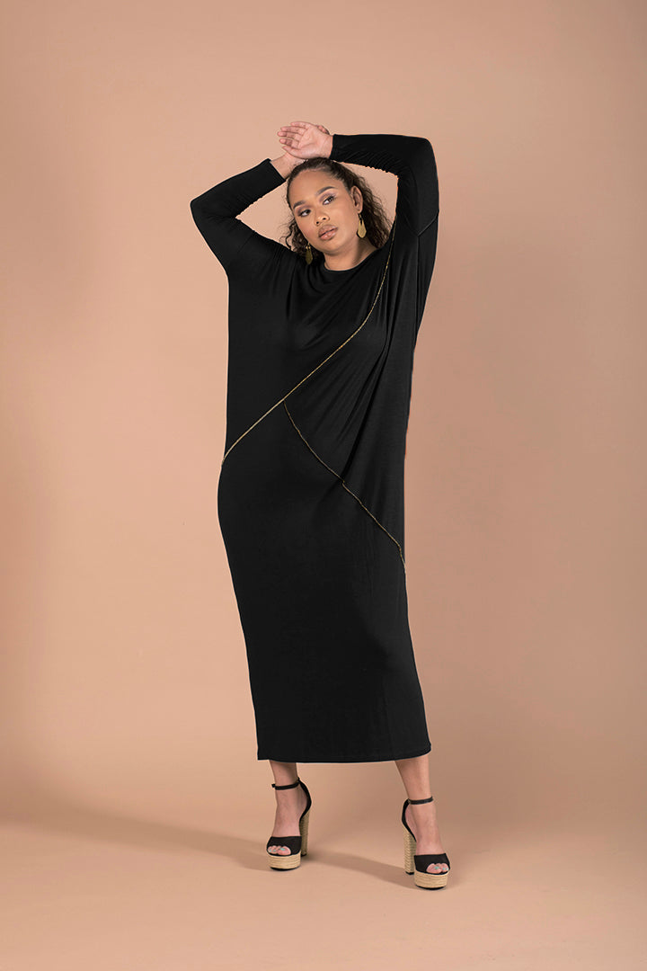 Maki Maxi Dress in Black