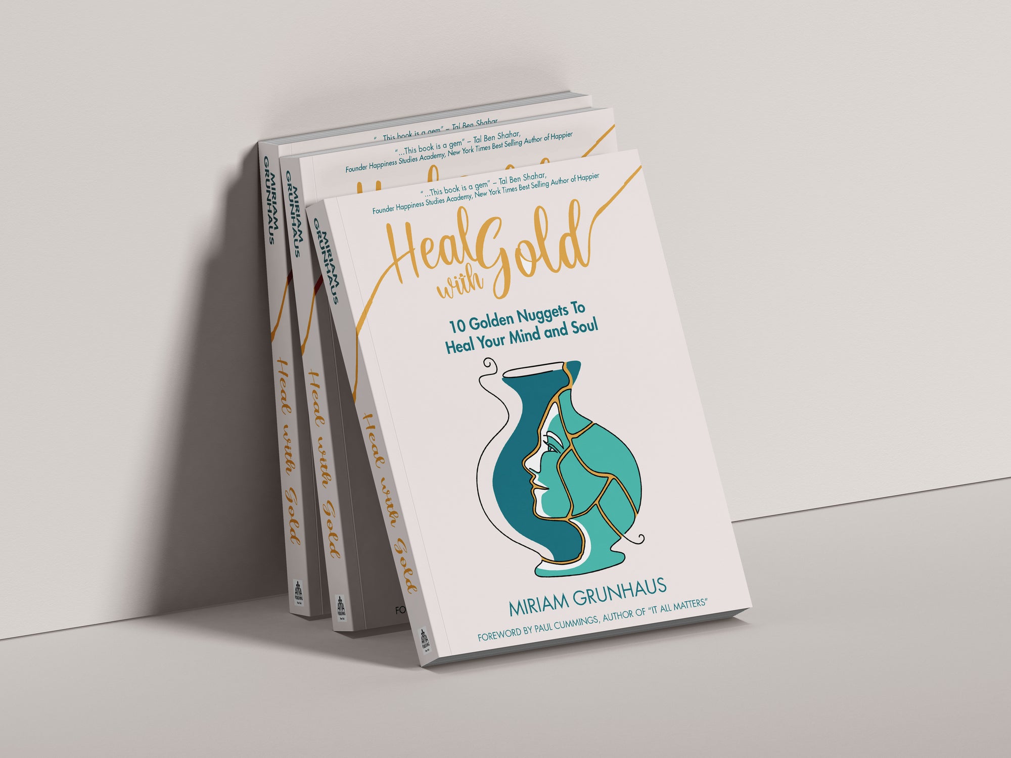 Heal with Gold Book  Signed copy