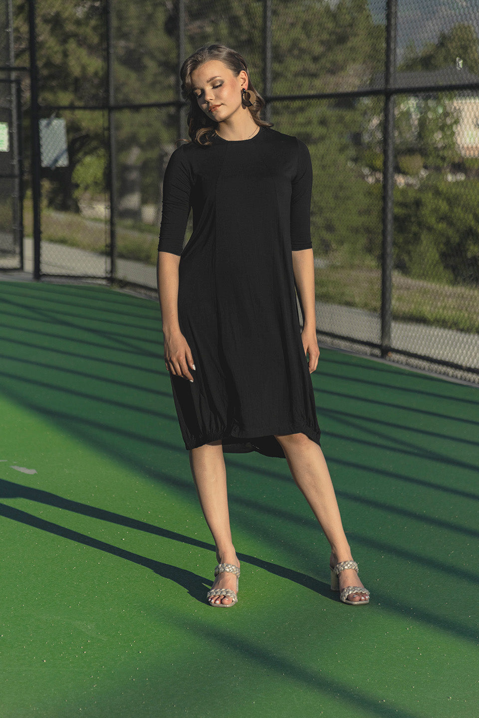 Nobu Dress (Viscose) Black