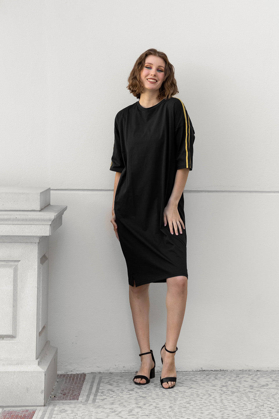 Machi Dress (COTTON) Black(ish)